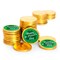 80ct St. Patrick's Day Candy Chocolate Coins Party Favors (80 Pack) - Clover - By Just Candy